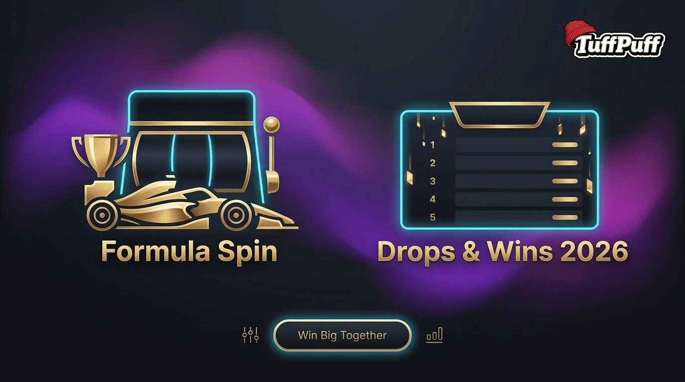 Tuffpuff Casino Lobby mit beliebten Spielautomaten für Österreich